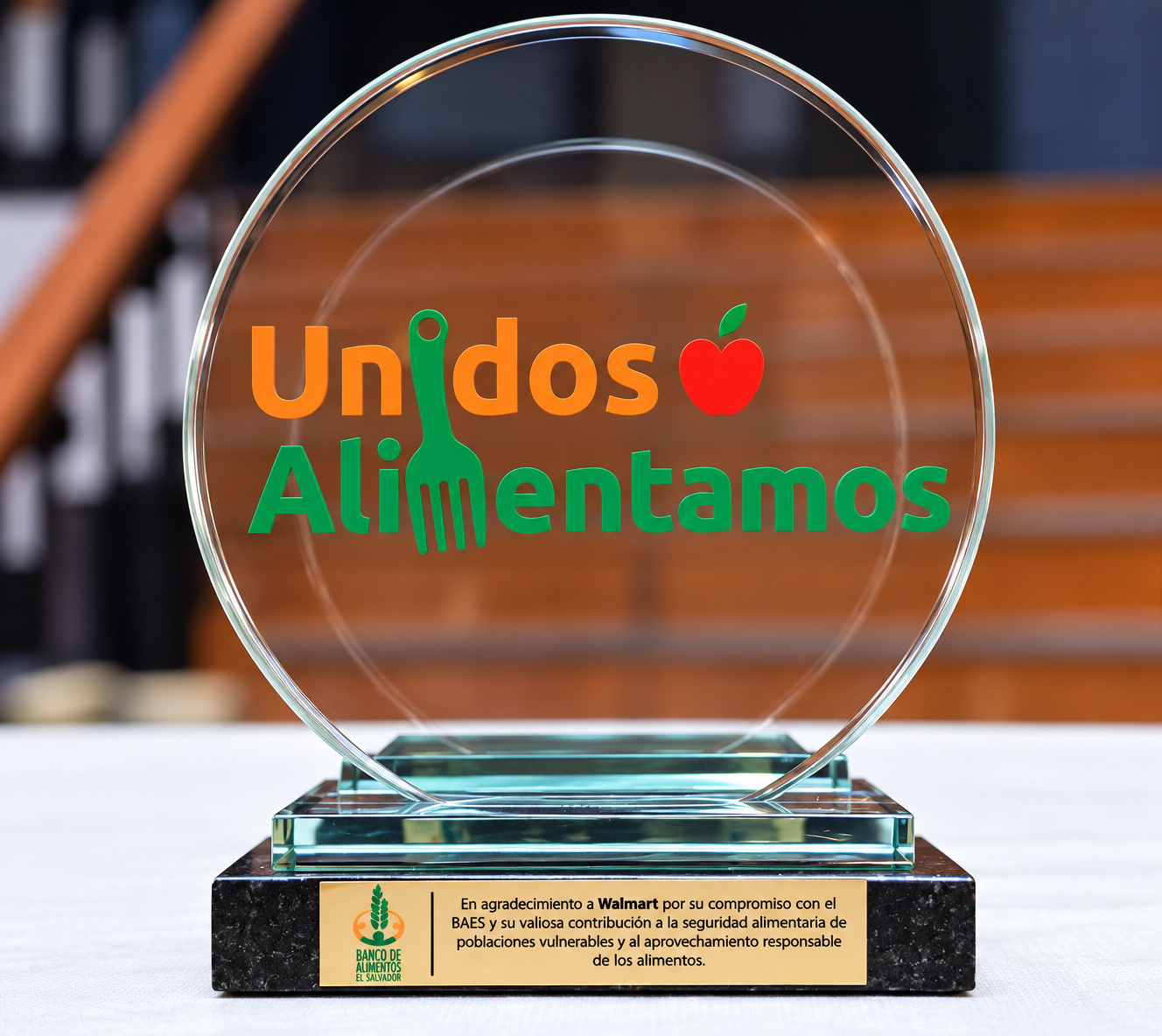 Banco de Alimentos reconoció a Walmart por su contribución a la seguridad alimentaria de 6,300 salvadoreños  