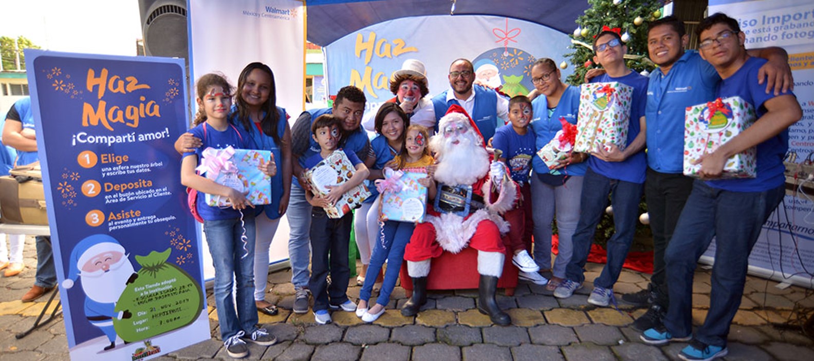 Niños y jóvenes de Nicaragua reciben alegría con el programa Haz Magia